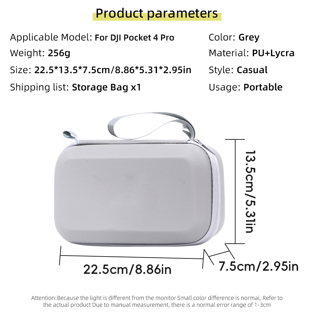 PU Carrying Case for DJI Osmo  - Drone Camera Case 评论和价格