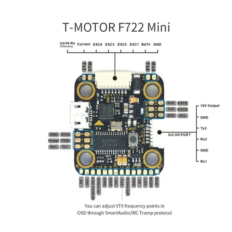 T-Motor MINI F7 FC F45A ESC Co - Betaflight Fc F7 评论和价格